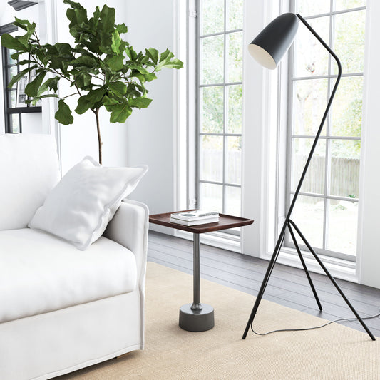 Terra Side Table Brown & Dark Gray