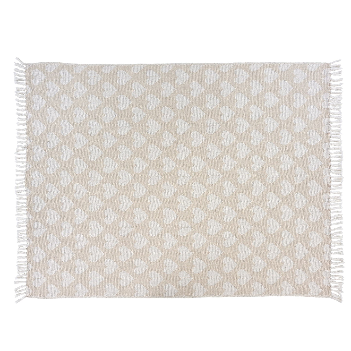 Heart Throw – White