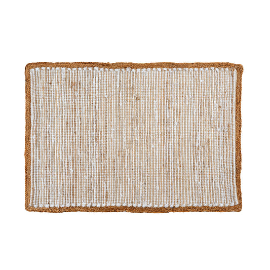 Cali Rug, White – 2×3