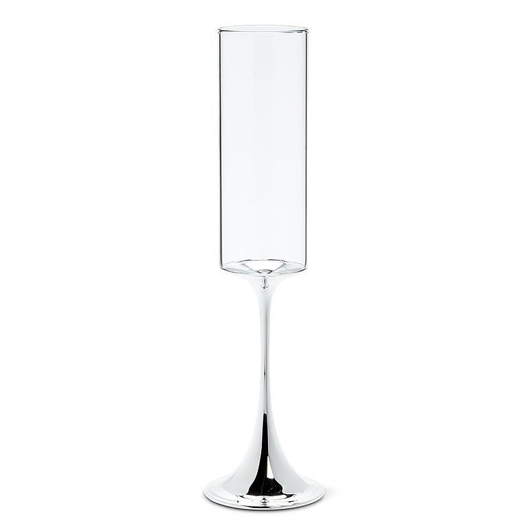 Slender Flute with Metallic Stem