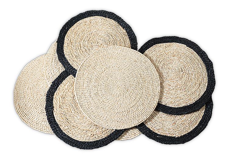 Round Tablemat with Edging