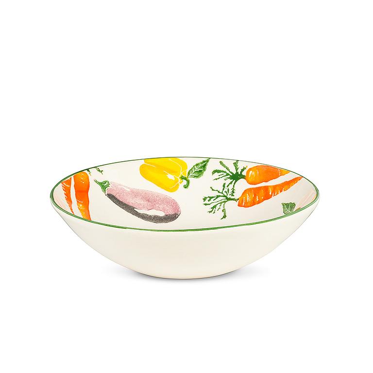 Colourful Veggies Small Coupe Bowl