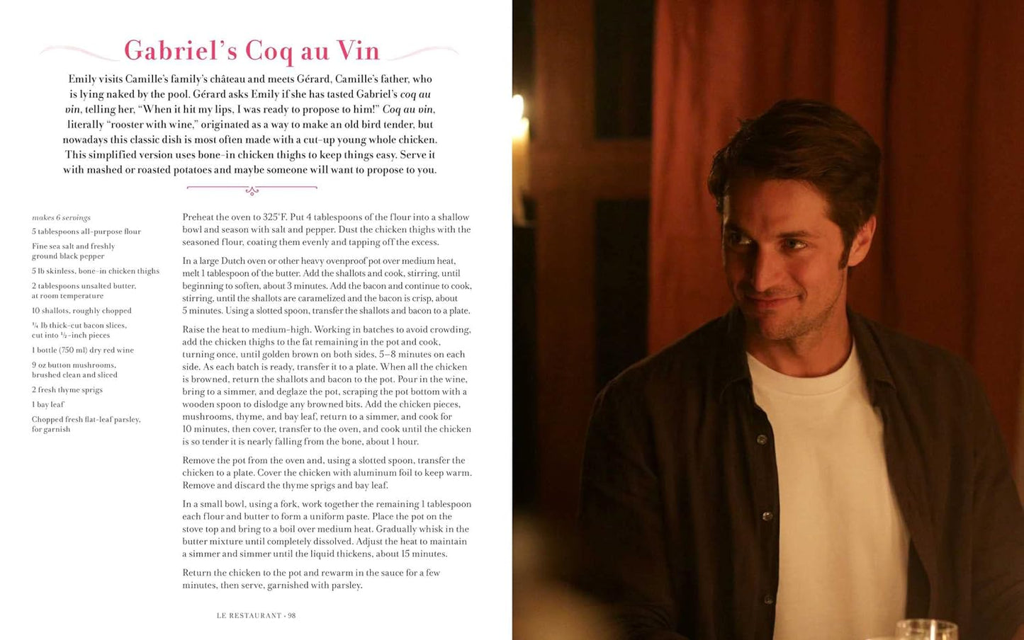 Emily in Paris: The Official Cookbook Hardcover