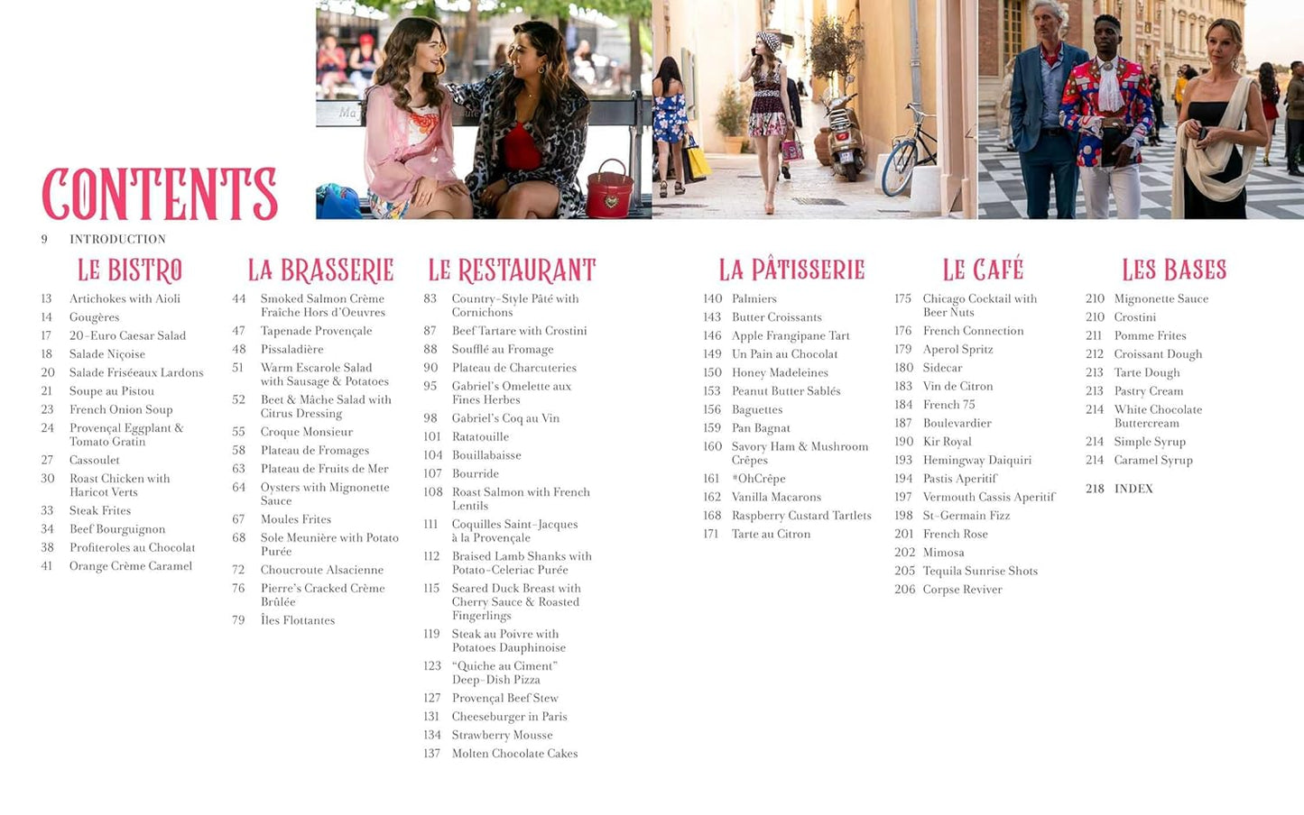 Emily in Paris: The Official Cookbook Hardcover