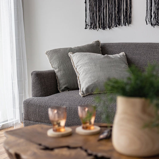 Moroccan Cushion ‐ Pumice