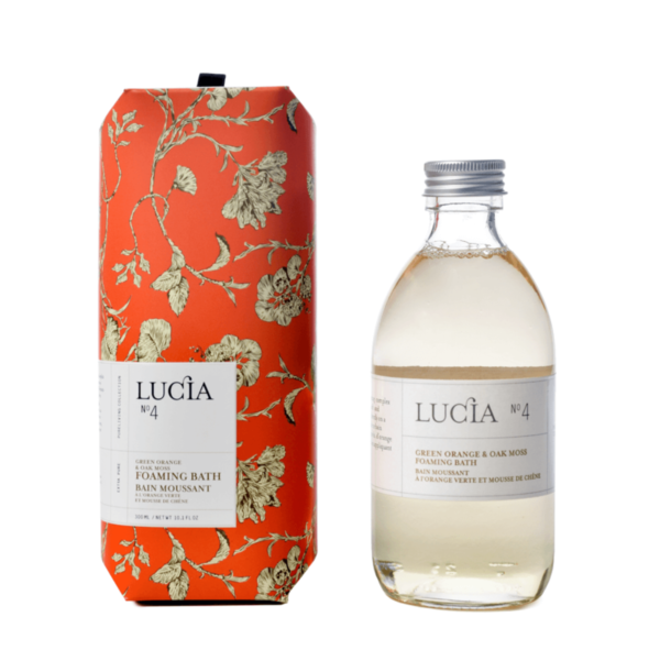 N°4 Green Orange & Oak Moss Foaming Bath – 300 ml