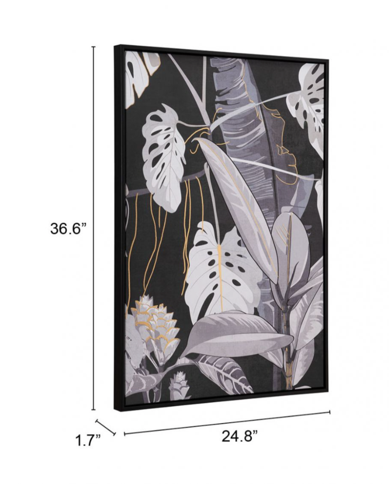 Contrast Fauna Canvas Wall Art Multicolor