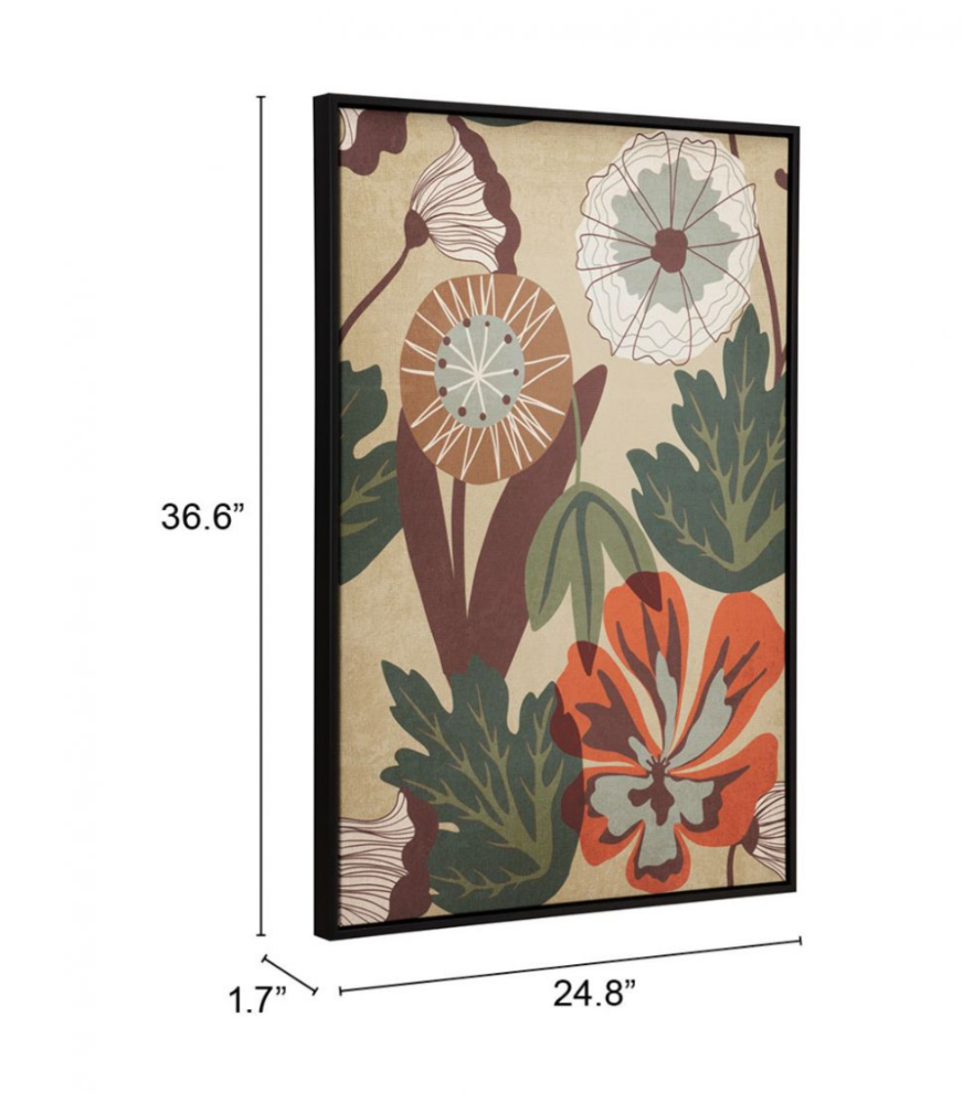 Park and Rec Canvas Wall Art Multicolor