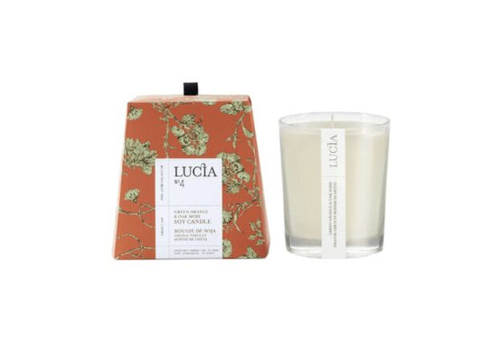 N°4 Green Orange & Oak Moss Soy Candle