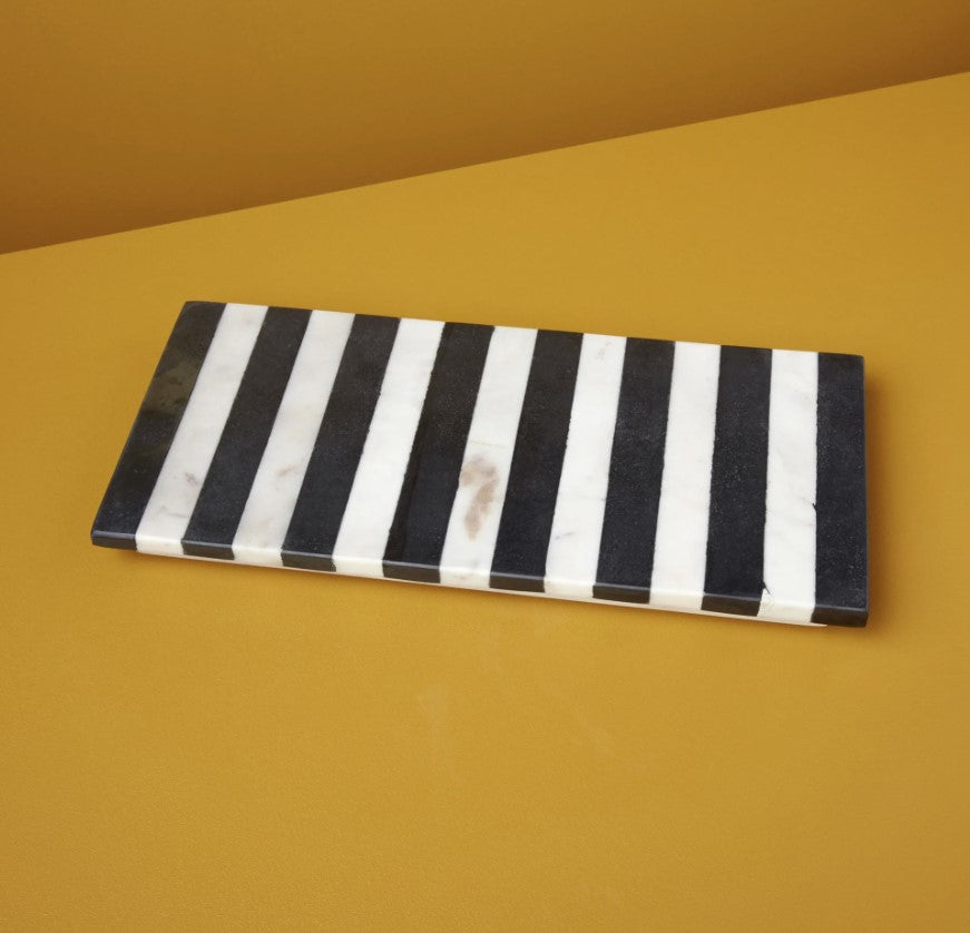 Zebra Striped marble board