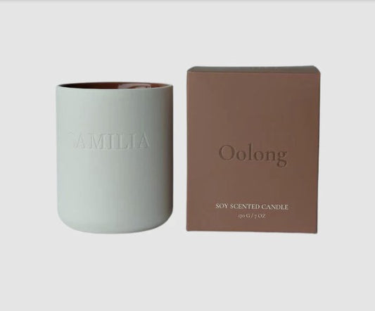 Camilia Candle –  Oolong