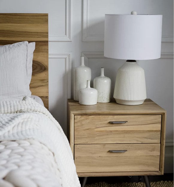 White Lotus Vase – Medium