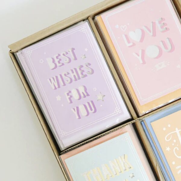 Thank You Glitter Card