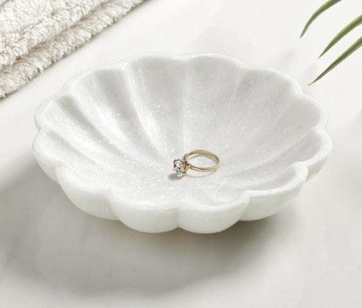 Marble Flower Soap/Jewelry Dish