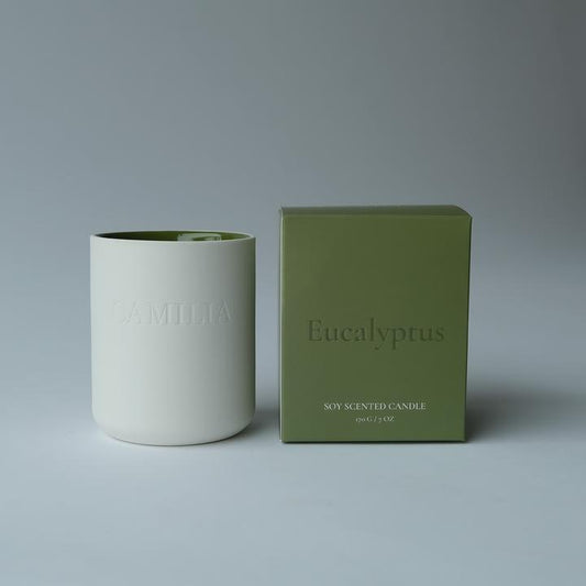 Camilia Candle – Eucalyptus