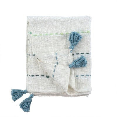 Sun Stitch Marine Throw