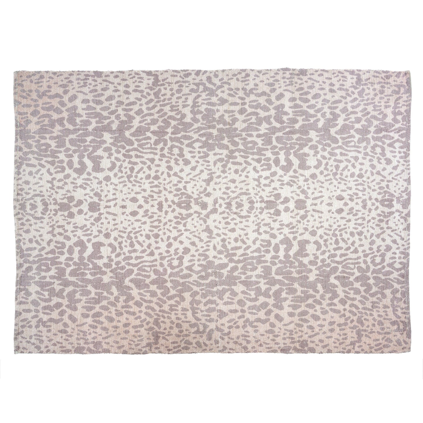 Leopard Chenille Rug 5×7