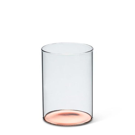 Tumbler with Metallic Base