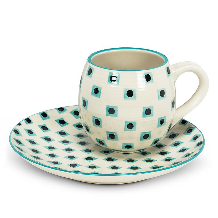 Dots & Squares Small Plate