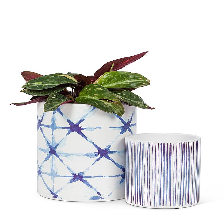 Osaka Shibori Large Planter