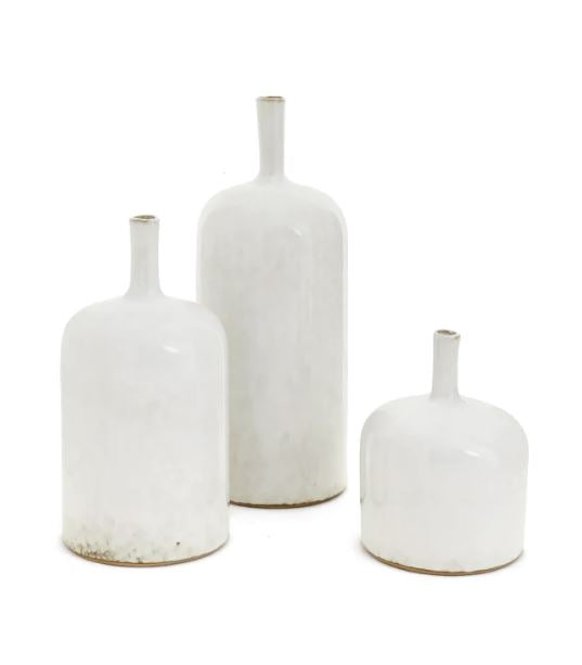 White Lotus Vase – Medium