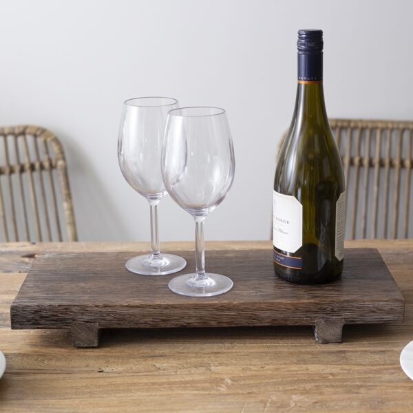 Rectangular wood riser