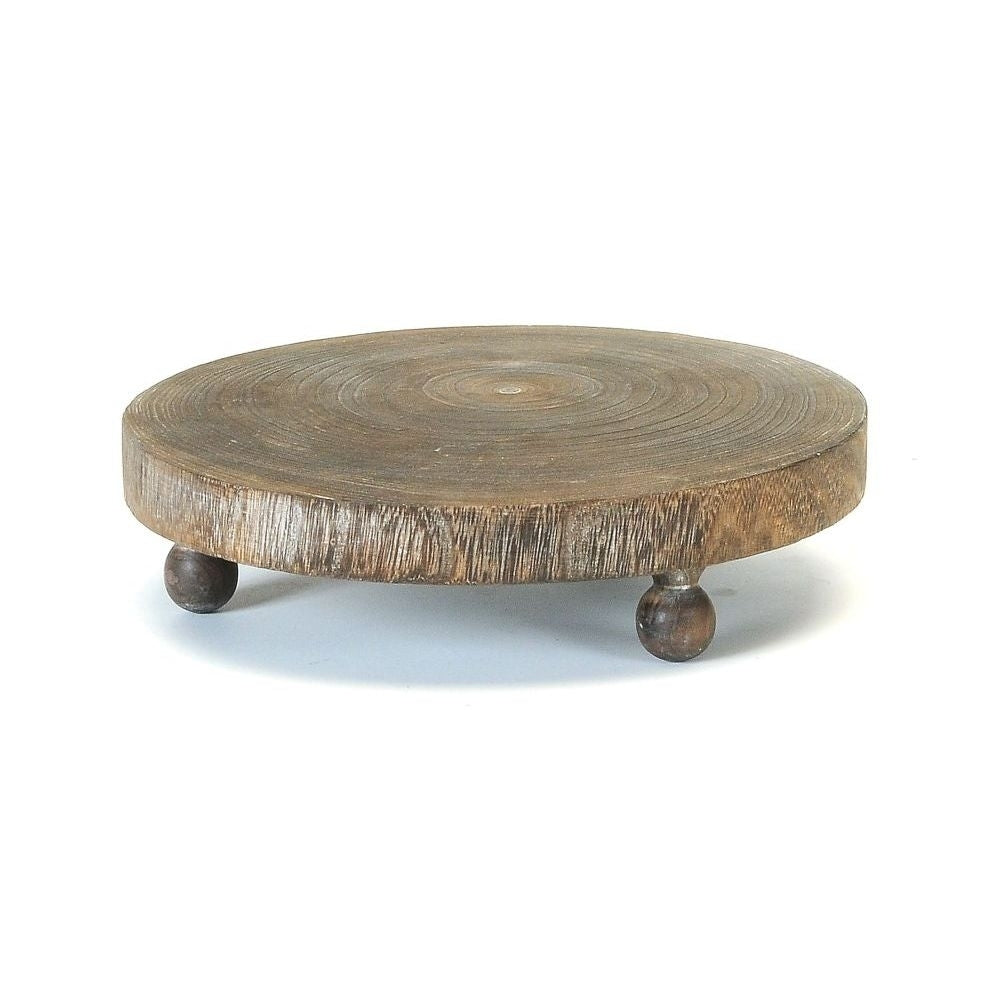 Round wood riser