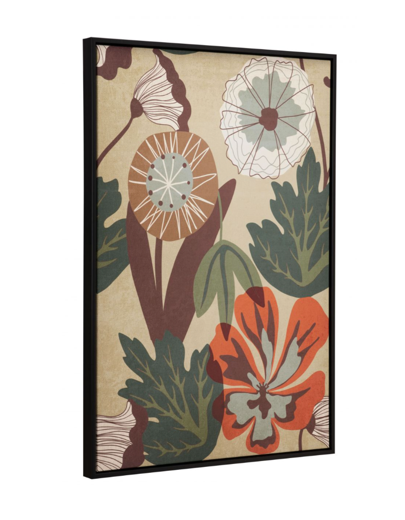 Park and Rec Canvas Wall Art Multicolor