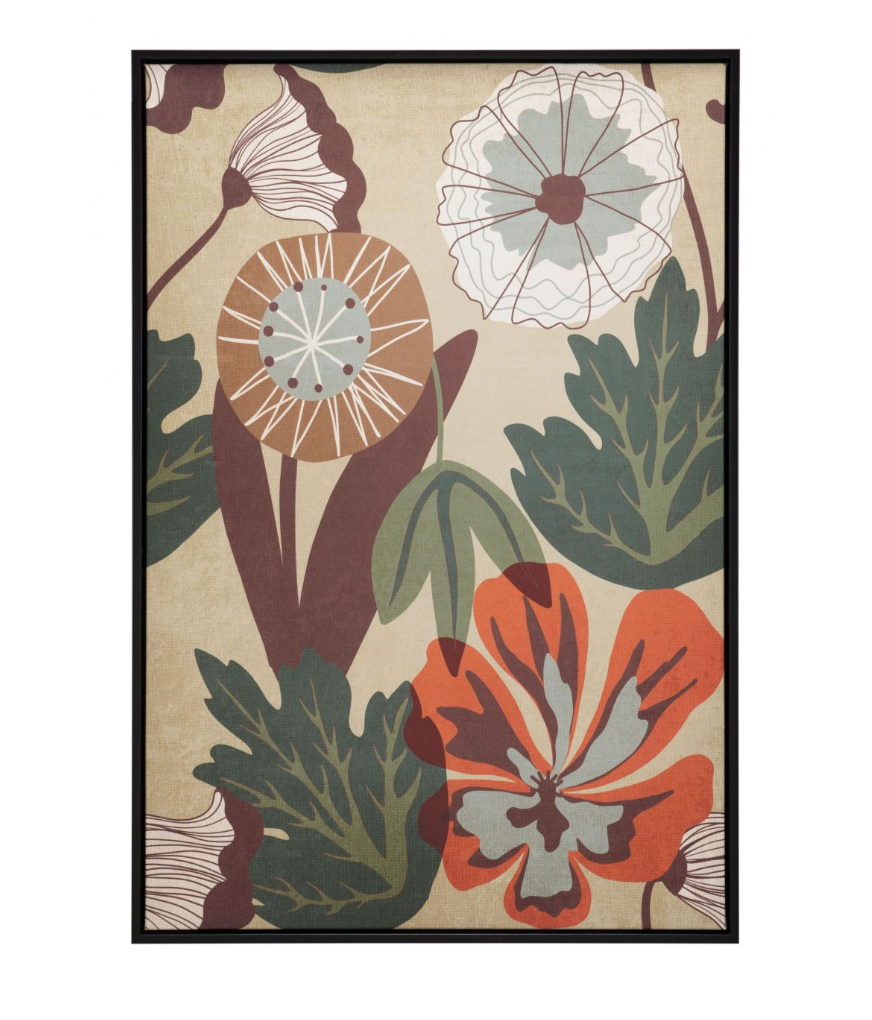 Park and Rec Canvas Wall Art Multicolor