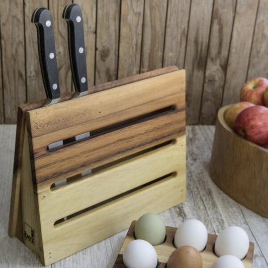 Acacia Knife Stand