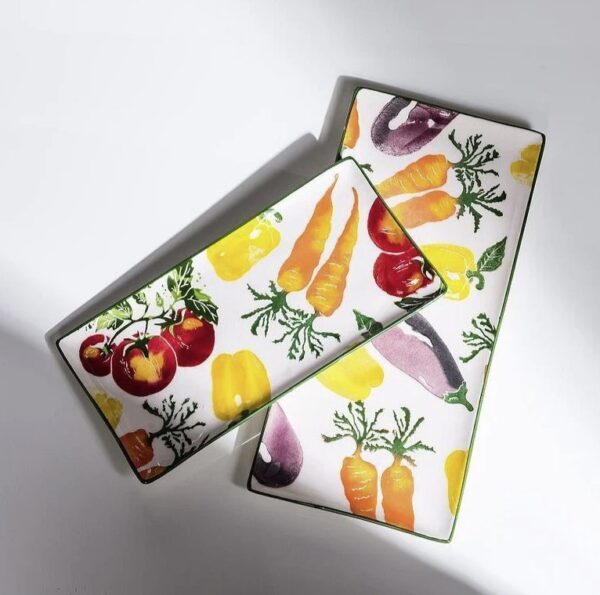 Veggies Medium Rectangle Platter